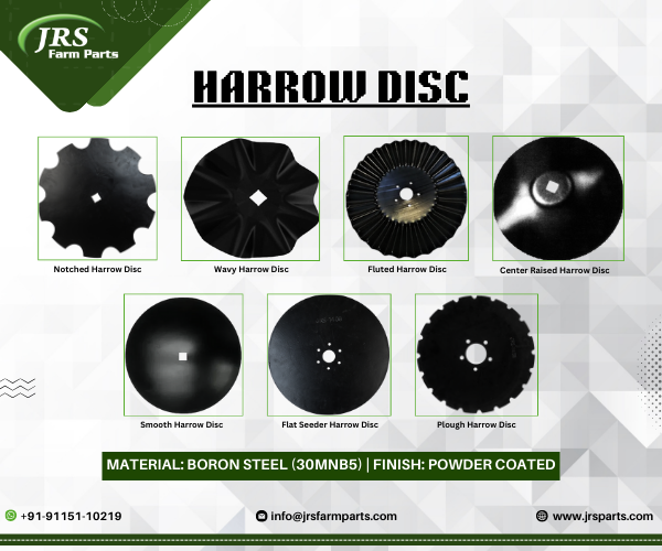Harrow Discs: Superior Quality for Efficient Farming