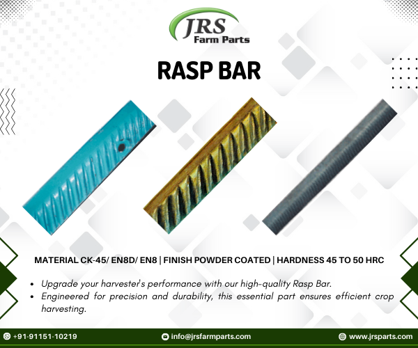 Introducing the Rasp Bar, the ultimate harvesting product designed to revolutionize your agricultural operations